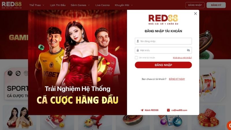 Hướng Dẫn Đăng Ký Red88